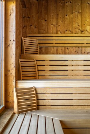 Holzsauna im Hotel Tyrol am Haldensee