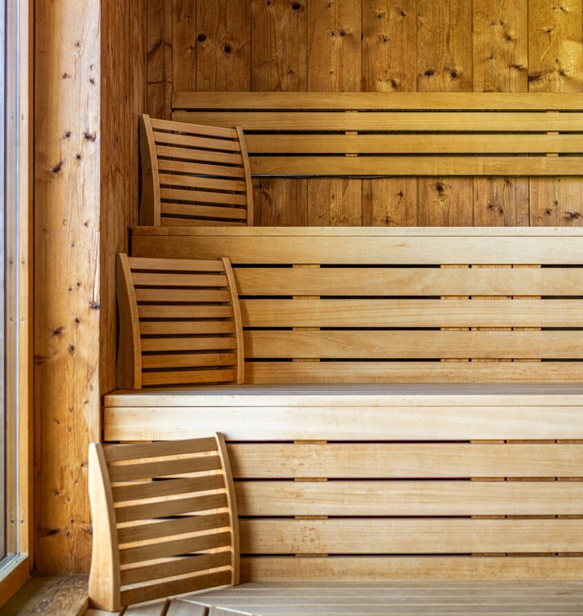 Holzsauna im Hotel Tyrol am Haldensee