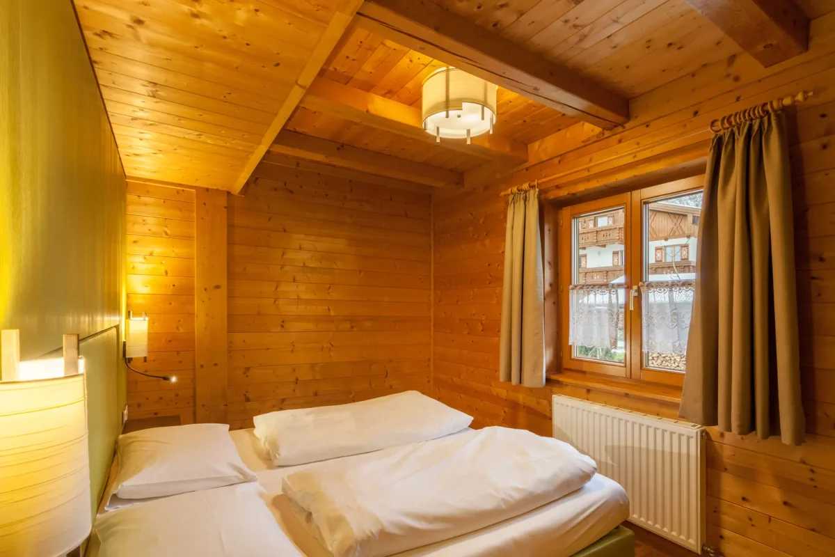 Bett Ferienwohnung Landhaus Tyrol